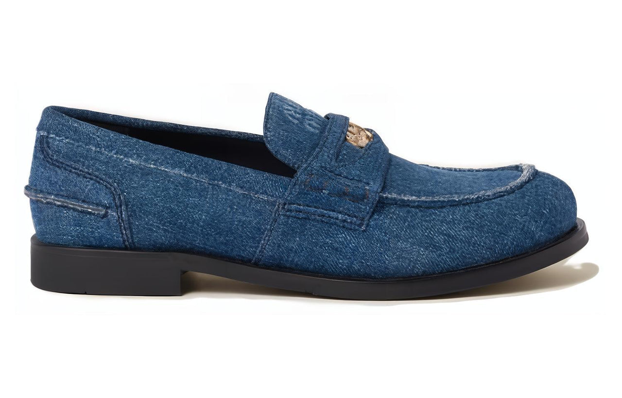 MIU MIU Loafers Women's Blue