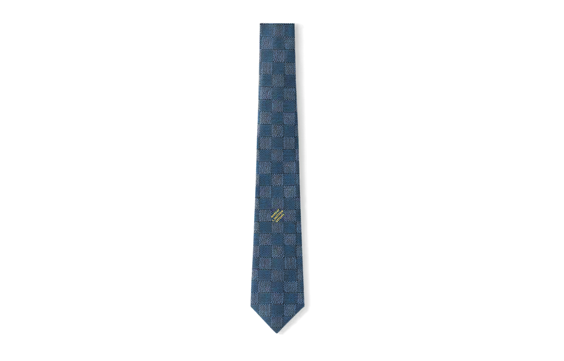 LOUIS VUITTON Damier Heritage Tie