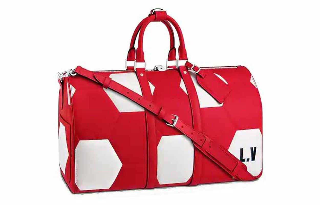 LOUIS VUITTON Keepall Cow Leather Monkey Bag, Handbag, Shoulder Bag, Crossbody Bag, Travel Bag Unisex