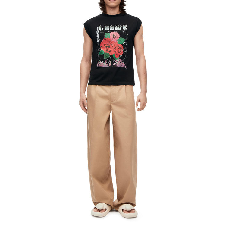 LOEWE T-Shirts Men Black