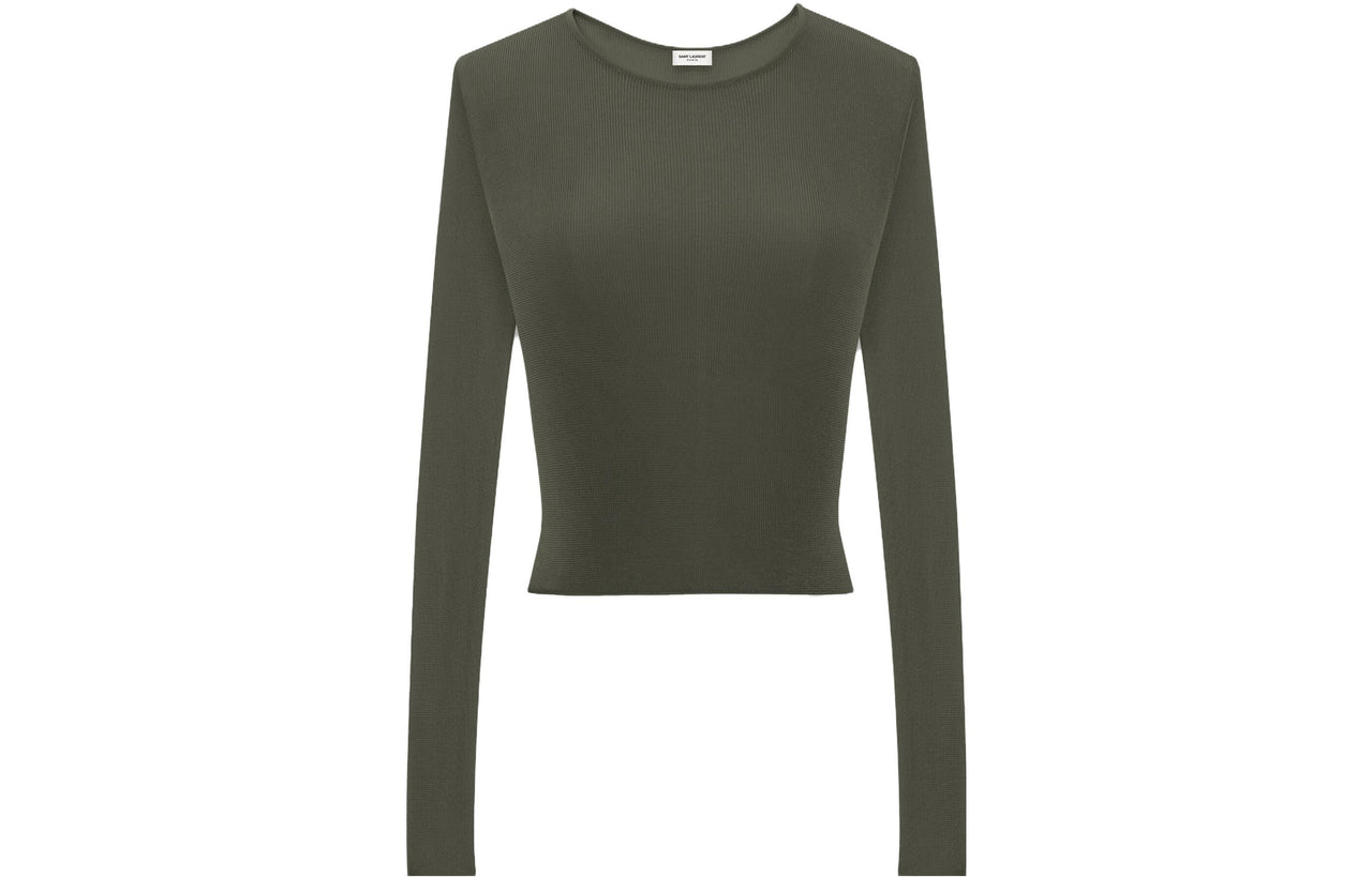SAINT LAURENT T-Shirts Women's Green