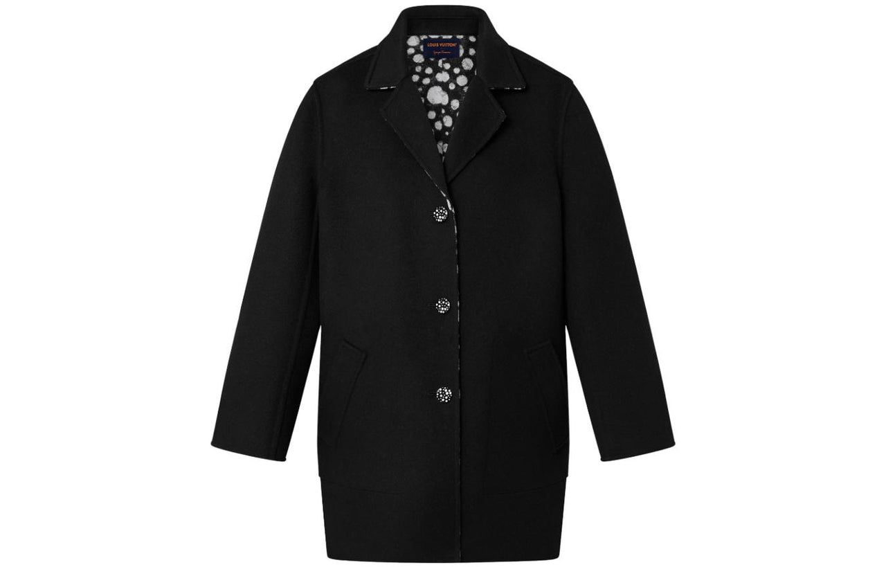 LOUIS VUITTON x Yayoi Kusama SS23 Coats Women's Black