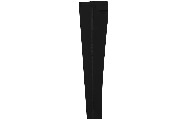 SAINT LAURENT Tuxedo Straight Leg Pants