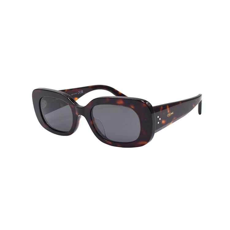 CELINE Plate Frame Rectangular Sunglasses Women's