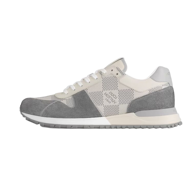 LOUIS VUITTON Run Away Low-Top Casual Shoes Men's Gray