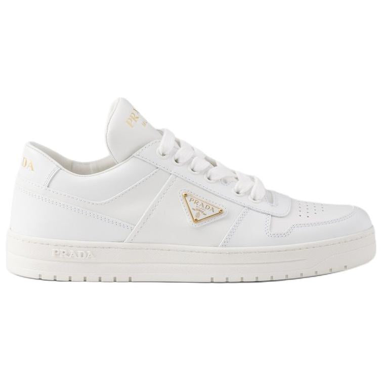 PRADA Downtown Low-Top Skateboard Shoes Women's White