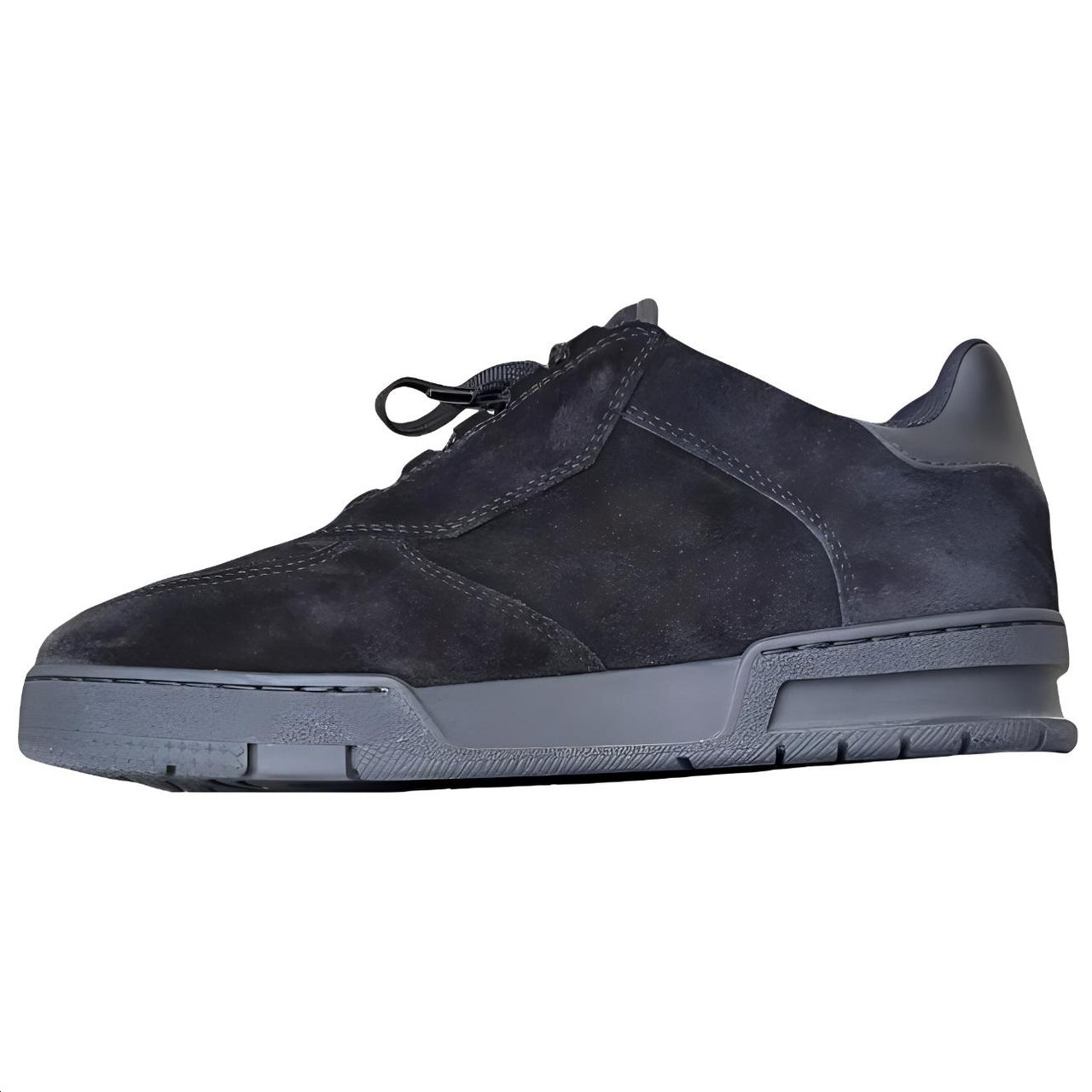 LOUIS VUITTON Trainer Low-Top Casual Shoes Men's Black