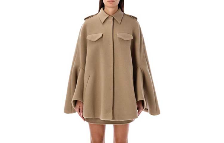 PRADA Buttoned Cape