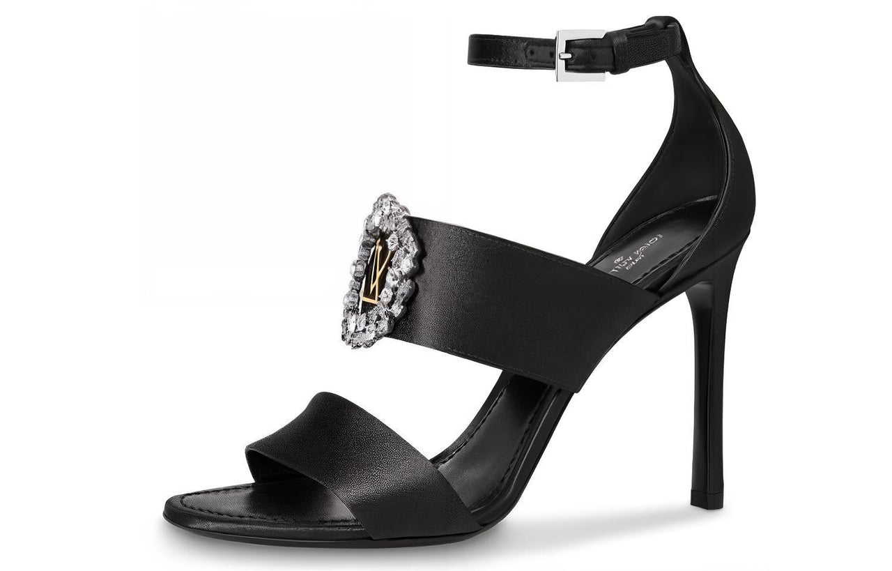 LOUIS VUITTON Madeleine Sandals 'Black' Women's