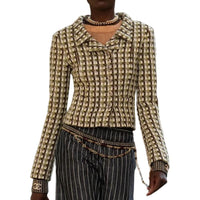 CHANEL SS23 Jackets Coats Women's Yellow