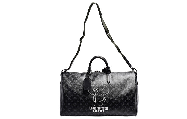 LOUIS VUITTON Keepall Canvas Monkey Bag, Handbag, Shoulder Bag, Travel Bag Unisex