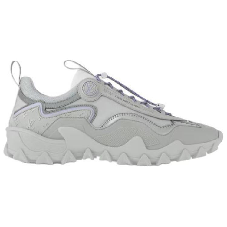 LOUIS VUITTON LV Rush Low-Top Casual Shoes Women's Gray