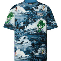 LOUIS VUITTON Printed Short-Sleeved Cotton T-Shirt