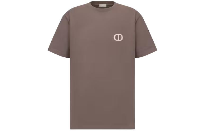 DIOR T-Shirts Men Brown