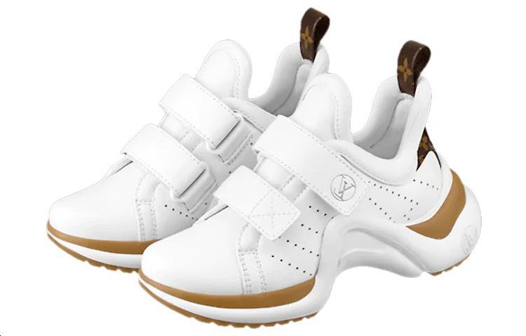 LOUIS VUITTON Archlight Strap White Monogram Women's