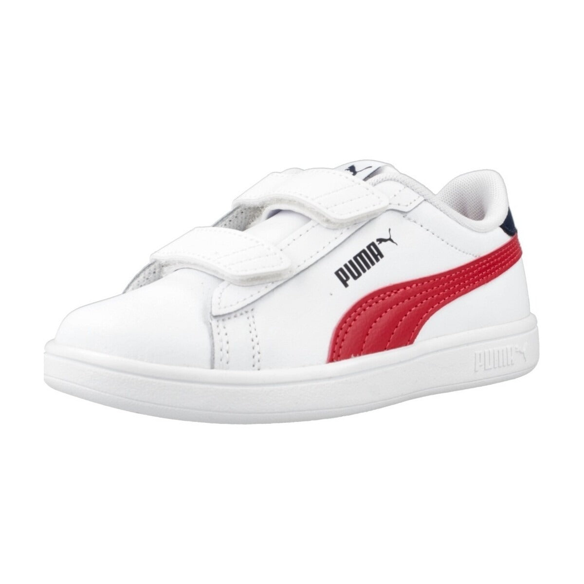 (TD) PUMA Smash v2 Infant 'White Magenta Haze' 365174-08