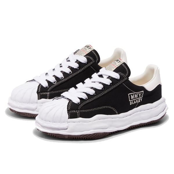 Maison MIHARA YASUHIRO BLAKEY OG Sole Canvas Low-top Sneaker 'Black' A08FW735-BLK