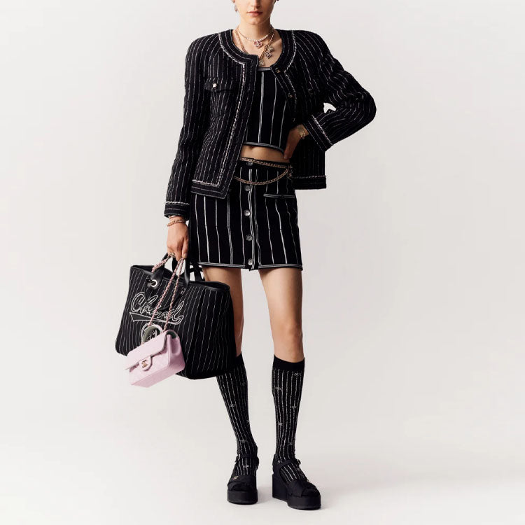 CHANEL Women's Knee-high Socks
