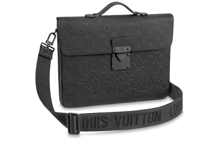 LOUIS VUITTON S Lock Briefcase