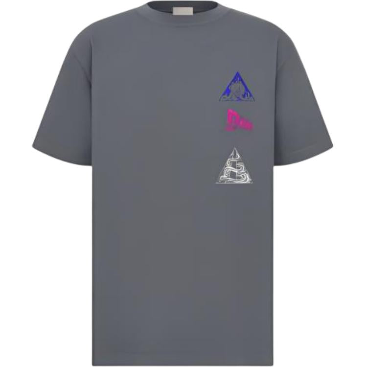 DIOR T-Shirts Men Gray