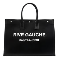 SAINT LAURENT Cotton Handbag Large Size Men's Black