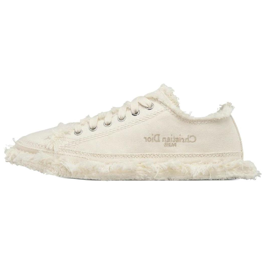 DIOR Beauty Low Top Skateboard Shoes Women's White