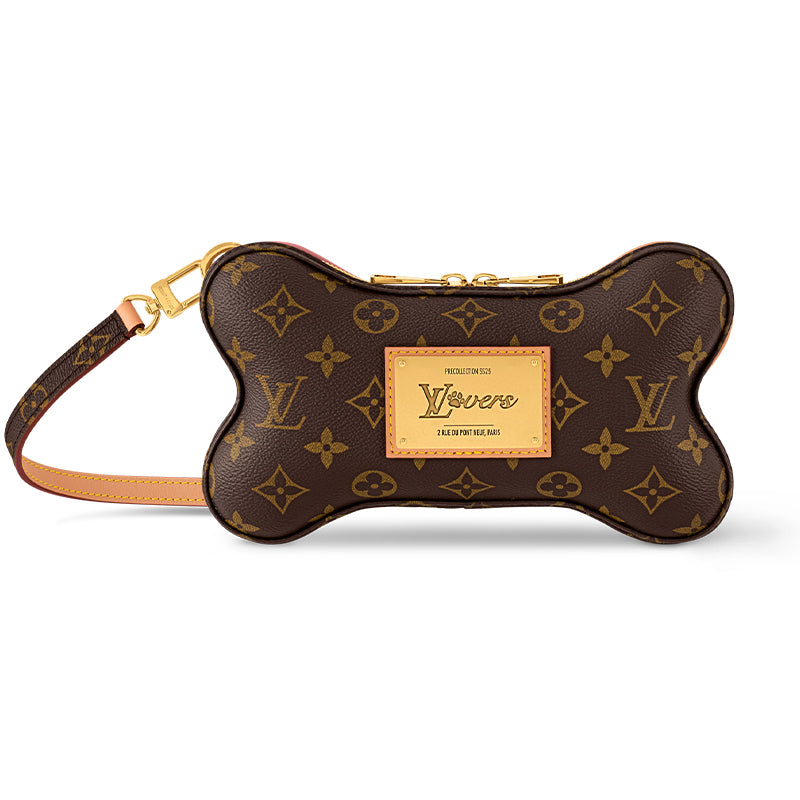 LOUIS VUITTON Coated Canvas Crossbody Bag Shoulder Bag Mini Women's Brown