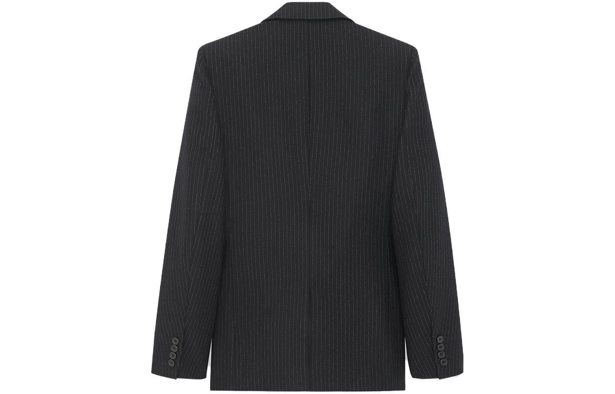 SAINT LAURENT FW23 Business Suit Coat Men's Black