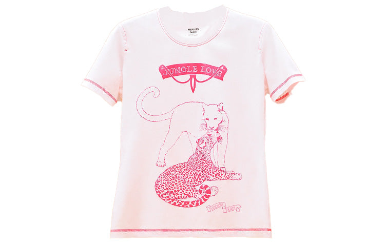 HERMES T-Shirts Women's Pink