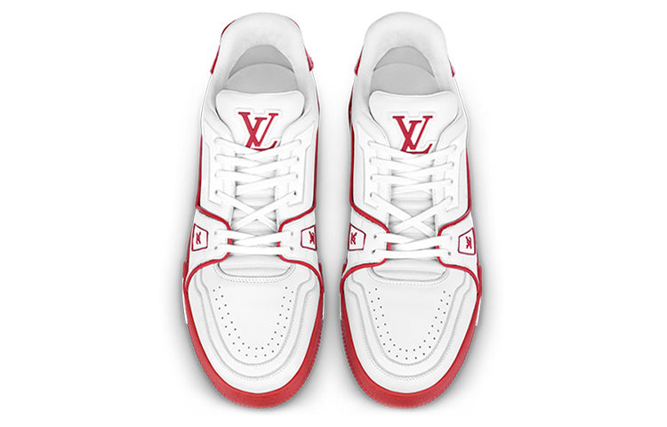 LOUIS VUITTON Trainers 'Red White'