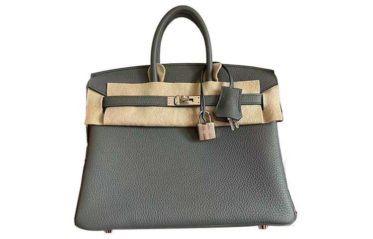 HERMES Birkin Togo Calfskin Birkin Bag Handbags Women's 63 Vert Amande Almond Green