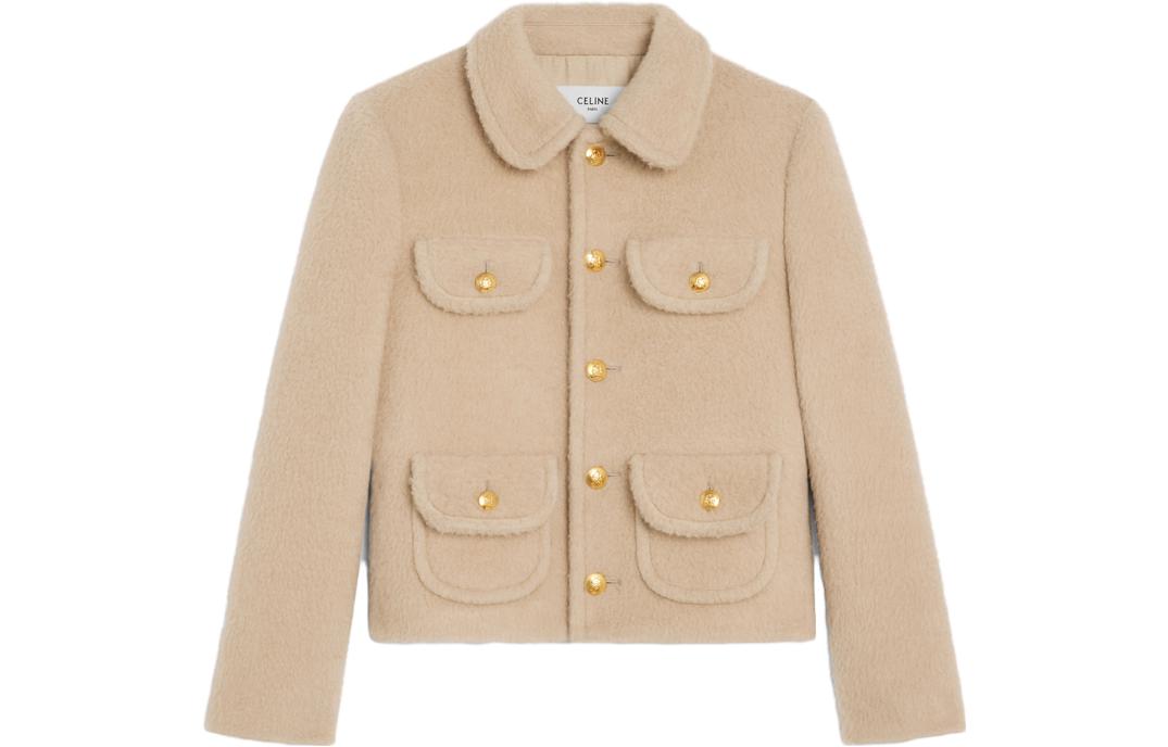 CELINE Jackets Women's Camel