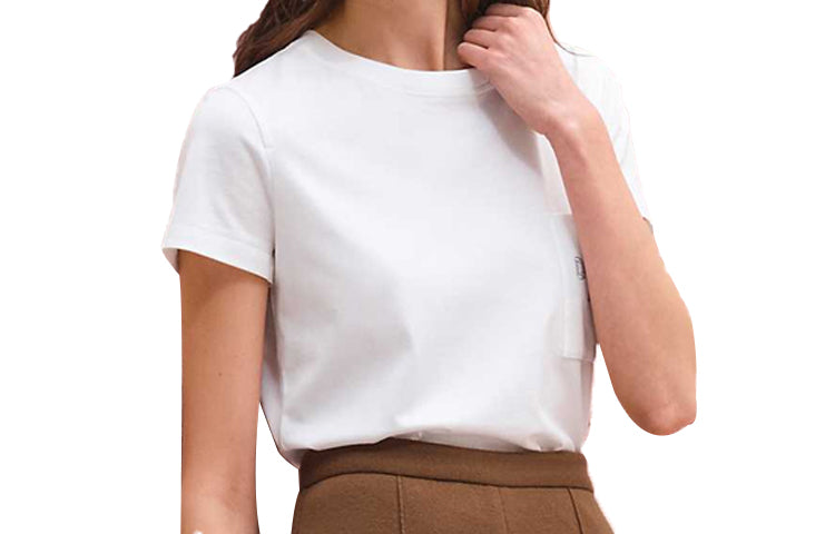 HERMES T-Shirts Women's White