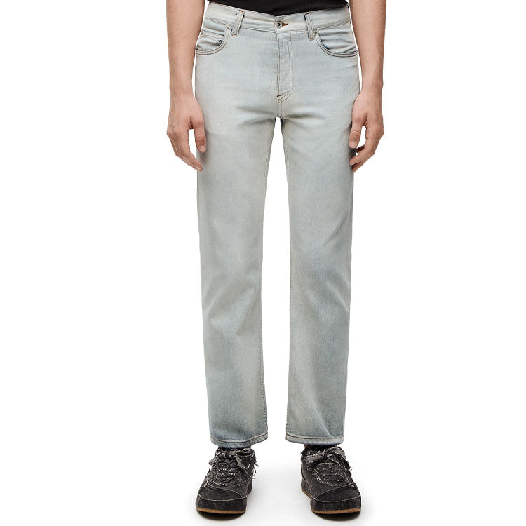 LOEWE Jeans Men Light Blue