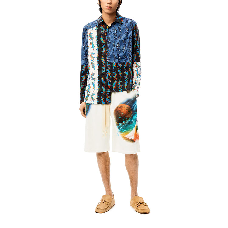 LOEWE FW21 Casual Shorts Men's White