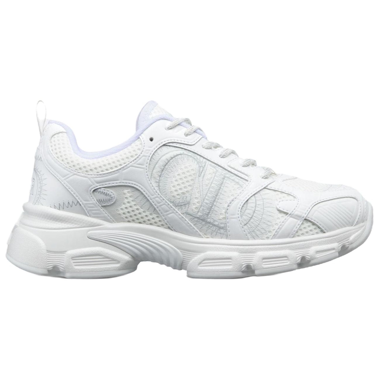 DIOR Chrono Low-Top Casual Shoes Women's White