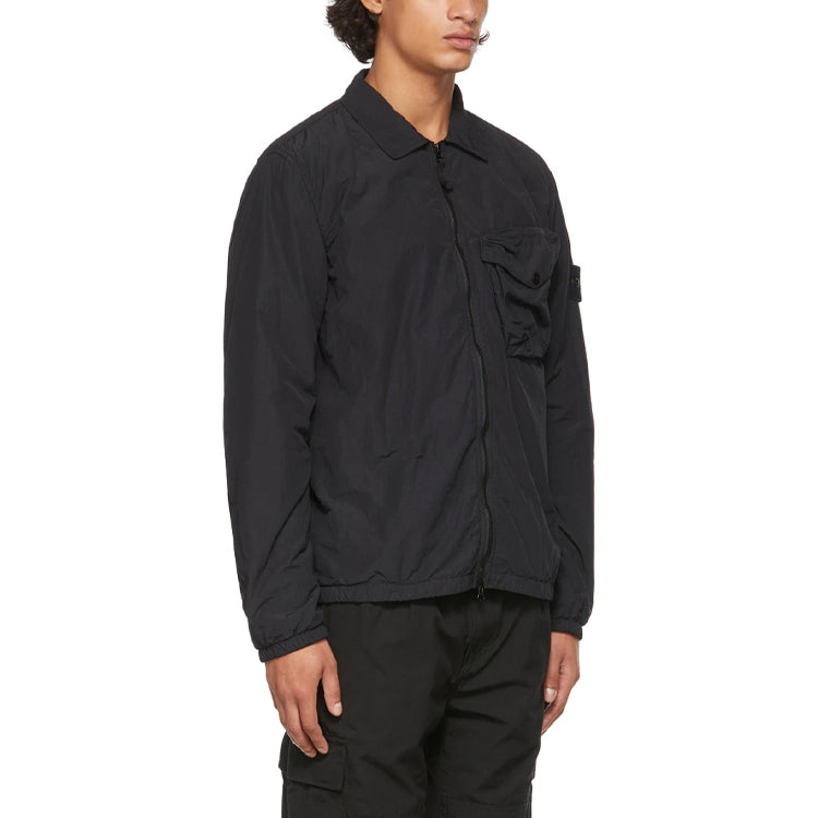 STONE ISLAND Overshirt 'Black' 751511803-V0029