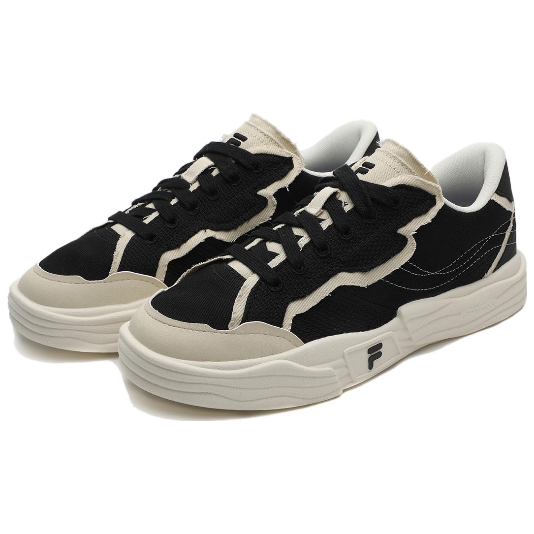 (WMNS) FILA FUSION POP  Skate Shoes 'Black White' T12W332101FBB