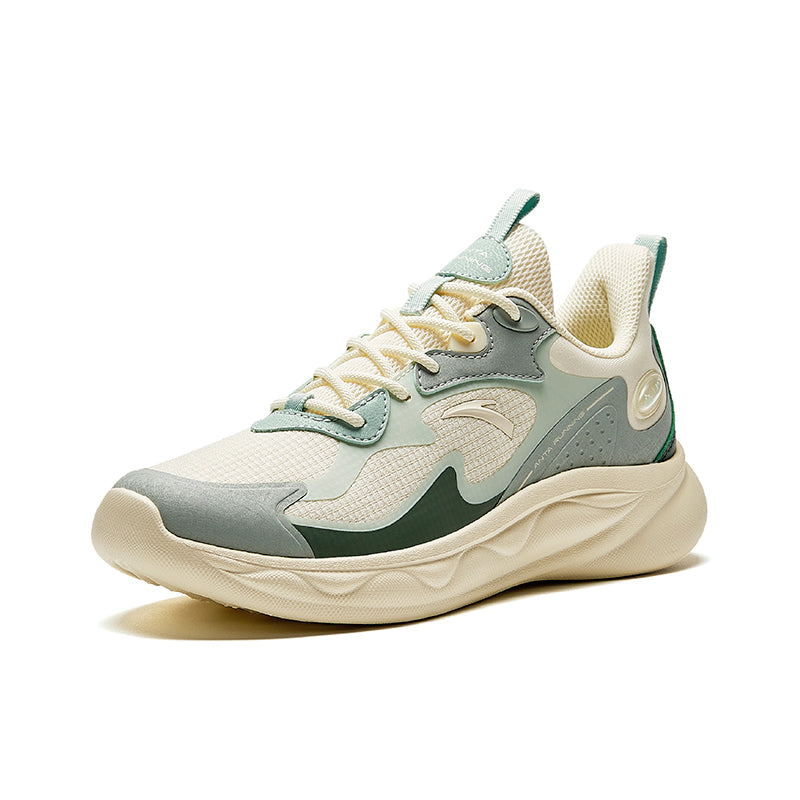 (WMNS) ANTA Fluffy 'Beige Green' 922345577-5