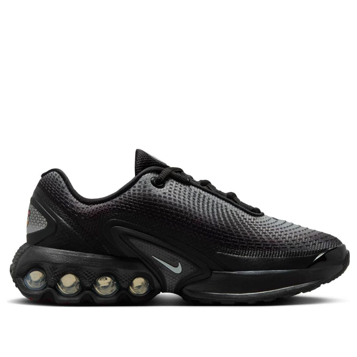 (GS) Nike Air Max Dn 'Black Metallic Silver Anthracite Light Smoke Grey' HV6364-001