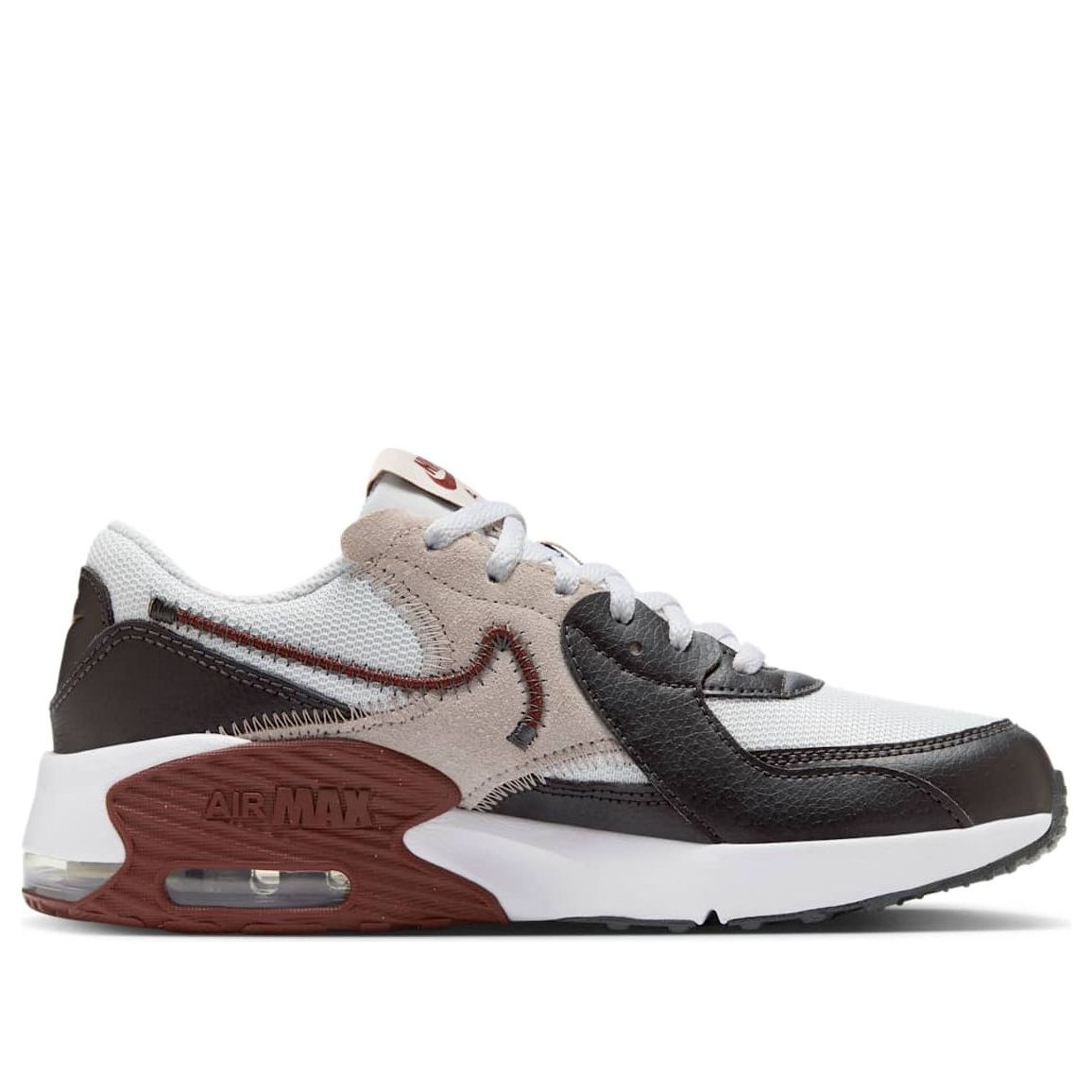 (GS) Nike Air Max Excee 'College Grey Dark Team Red' FB3058-007