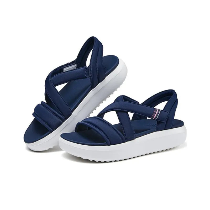 (WMNS) Skechers Beach Sandals 'Navy' 114783-NVY