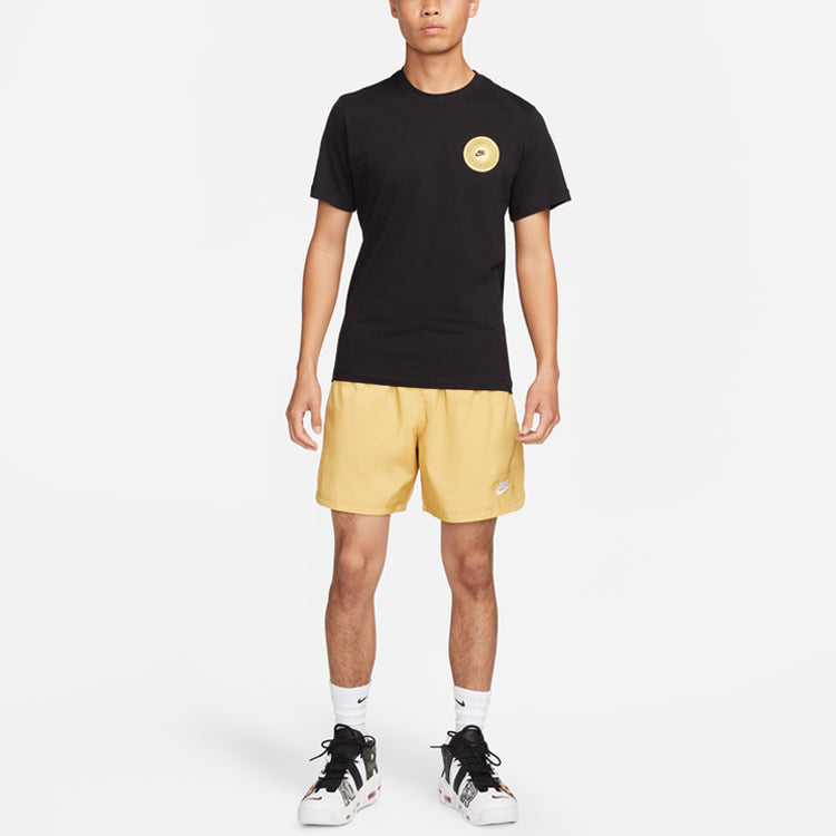 Nike HipHop Cotton Graphic T-Shirt 'Black' FB9773-010