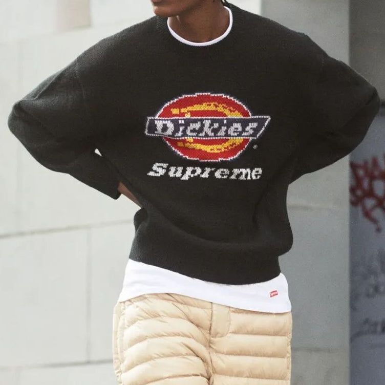 Supreme x Dickies Sweaters 'Black Red' SUP-FW22-711