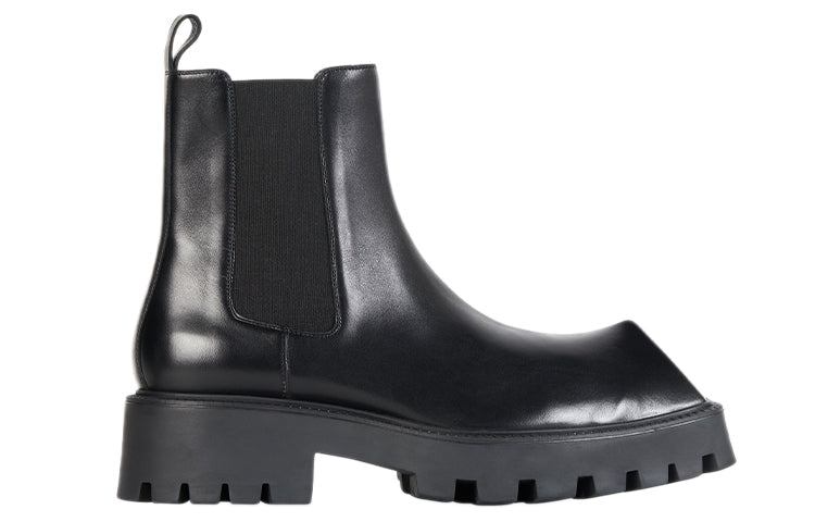 Balenciaga Rhino 20mm Boots 'Black Smooth Calfskin' 671291WBB501000