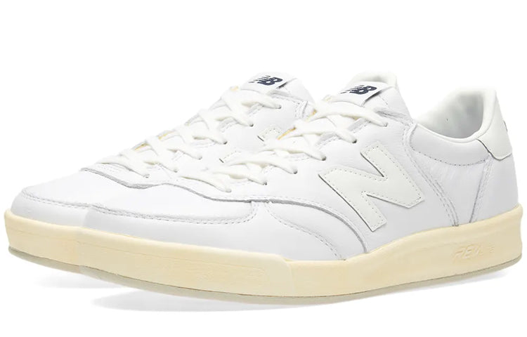 New Balance CRT300 Wear-resistant Non-Slip Low Tops Casual Skateboarding Shoes White CRT300CL