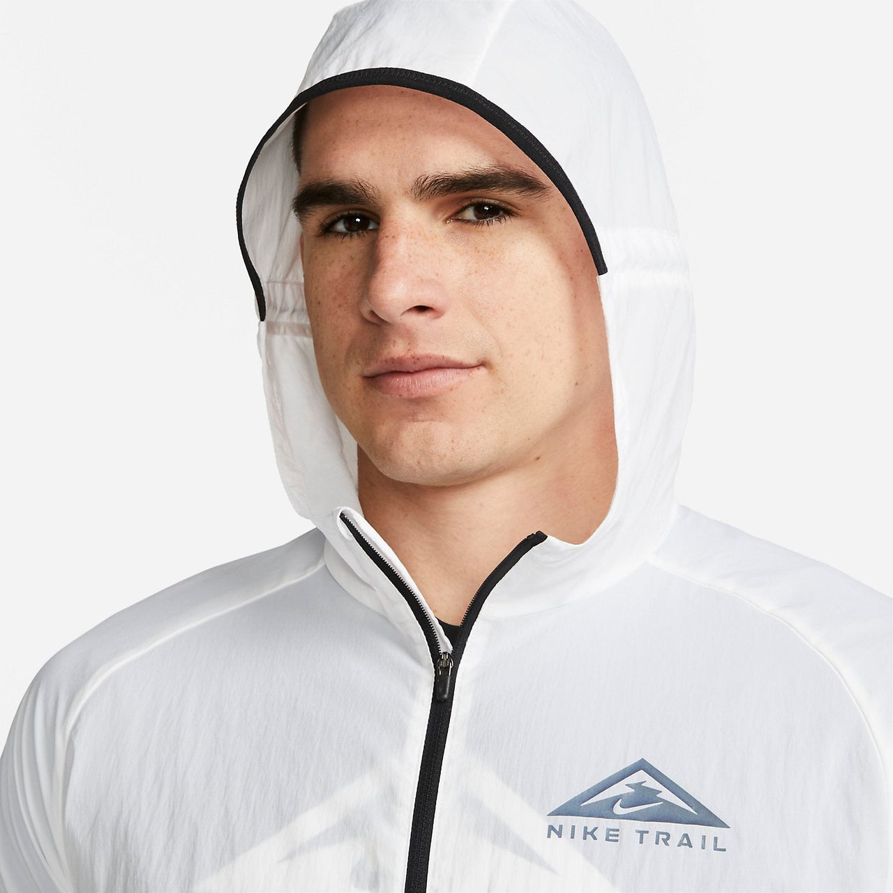 Nike Trail Aireez lightweight trail running jacket 'White' DX6884-100