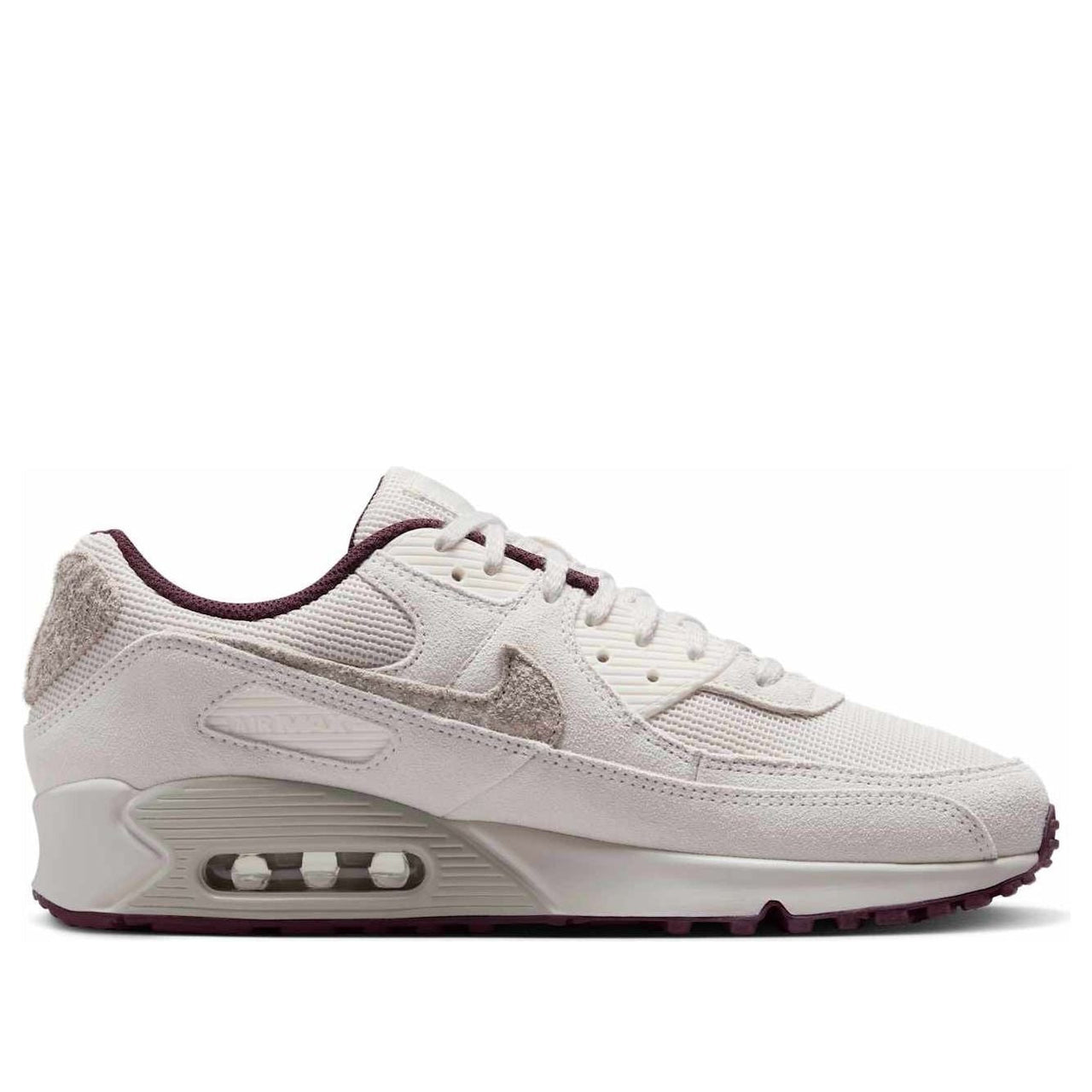 Nike Air Max 90 PRM 'Sail Burgundy Crush' HQ1712-001