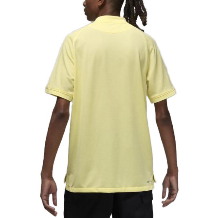 Air Jordan Dri-FIT Sport Golf Polo Shirt 'Yellow' DZ0541-706