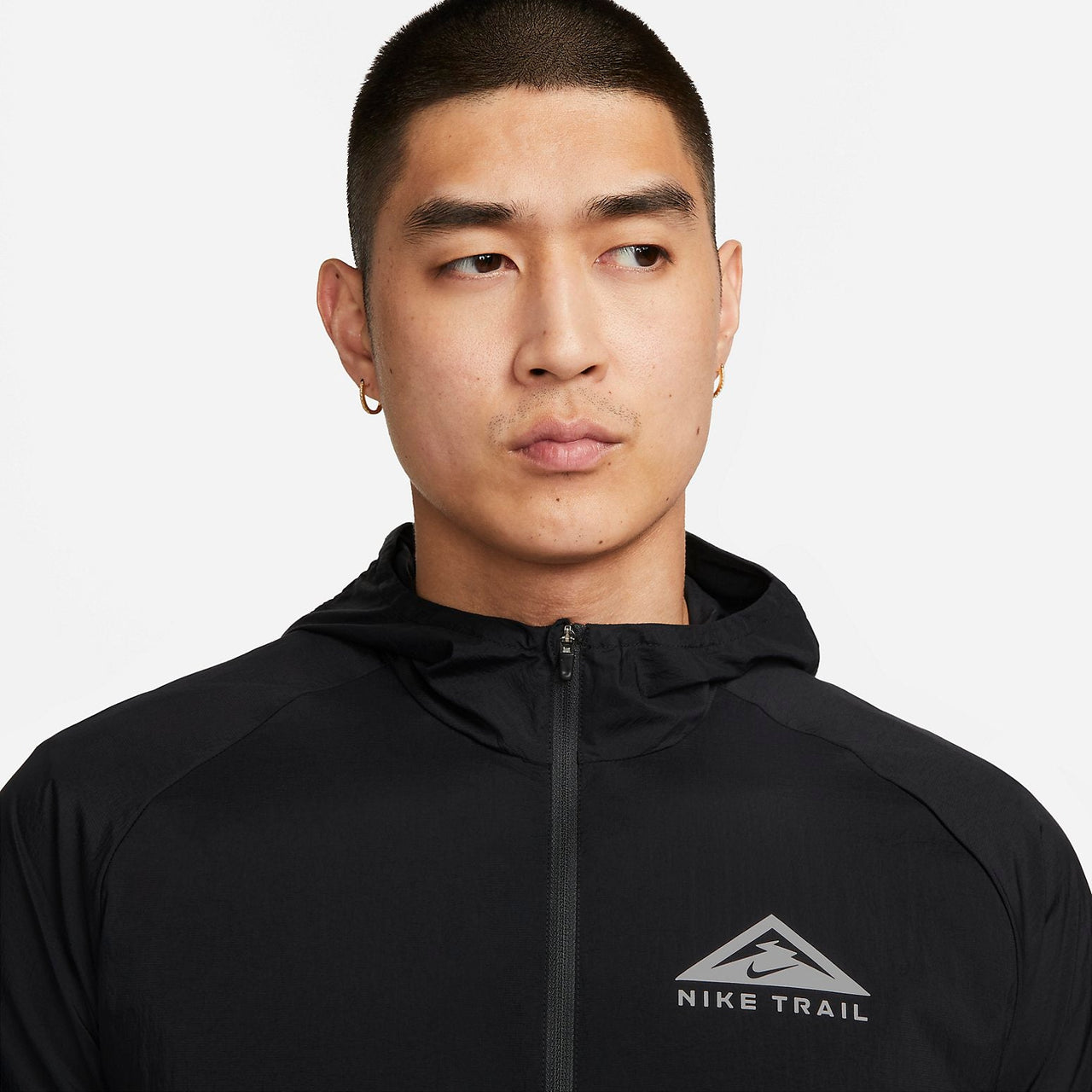 Nike Trail Aireez Lightweight Trail Running Jacket 'Black' DX6884-010
